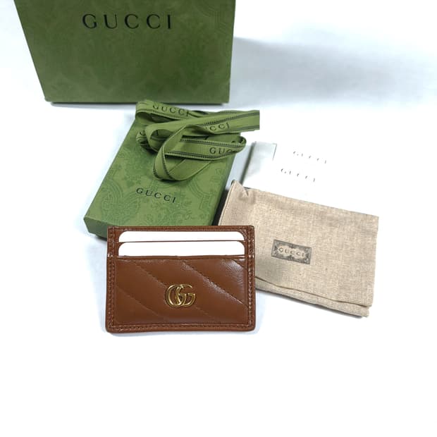 구찌 21fw 마몬트 마틀라세 카드지갑 443127