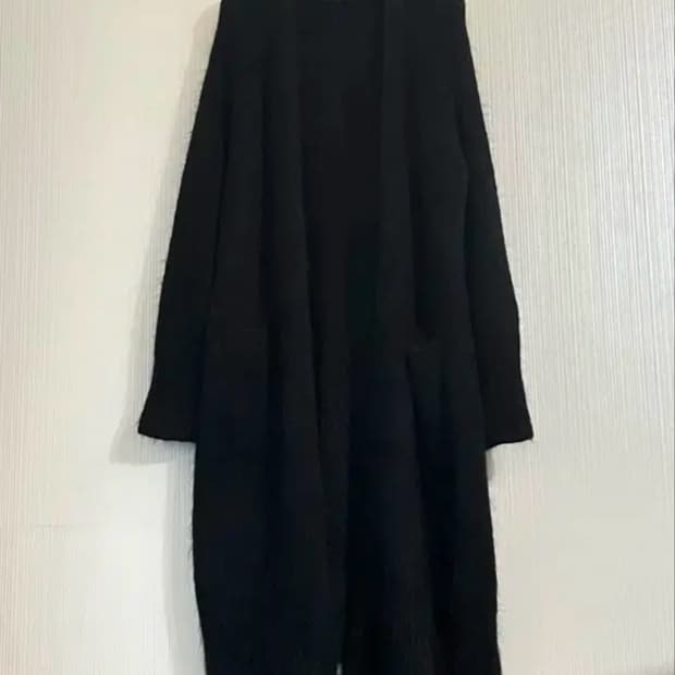한섬 타임 모헤어 니트코트