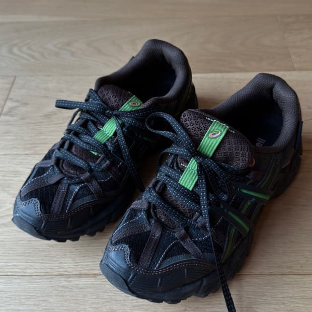 아식스 x 앤더슨벨 젤소노마 블랙 그린