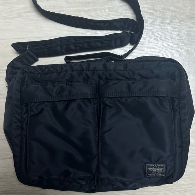 PORTER 요시다 포터 탱커 숄더백 블랙 L