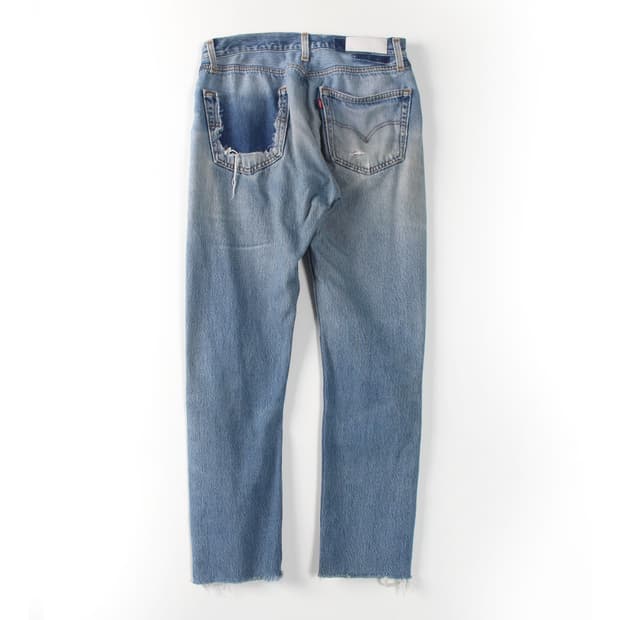 RE/DONE x Levi's 리던 리바이스 리컨스트럭티드 데님 팬츠