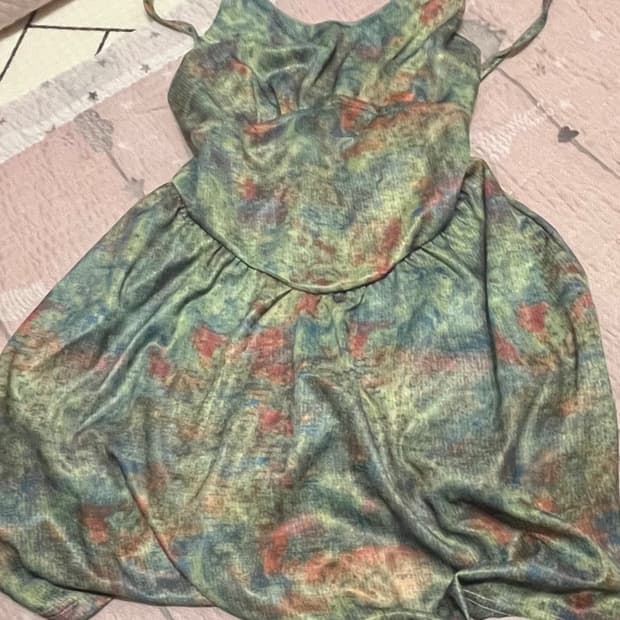 페어리 그린 원피스