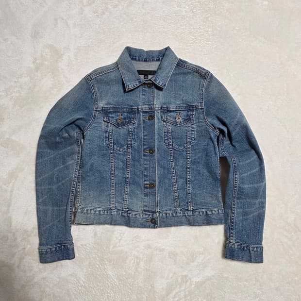 (M)여성 유니클로 데님 자켓