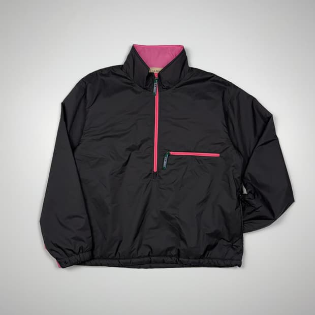 (105) 엘엘빈 해링턴 스트레치 하프 집 자켓