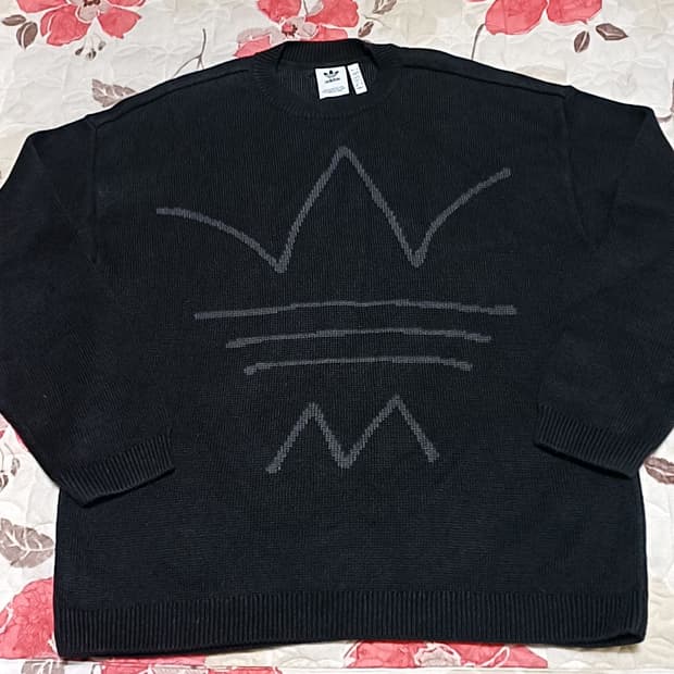 아디다스 니트 빅사이즈 실측115 가슴63 기장75