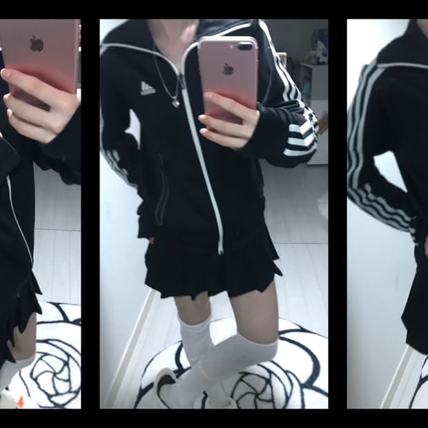 아디다스 블랙 져지