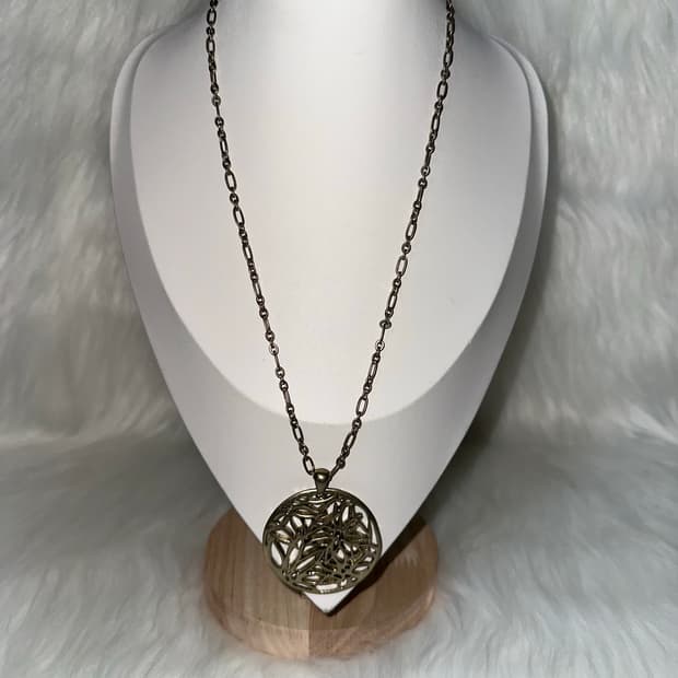 오리엔탈 고스펑크 골드 목걸이