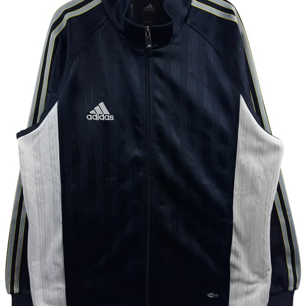 아디다스 네이비 그레이 트랙탑 져지1438