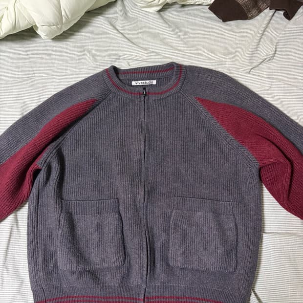 비바스튜디오 니트 가디건