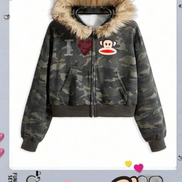 폴프랭크 후드집업