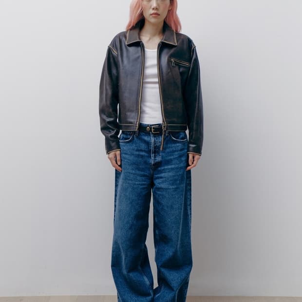 오늘만)Openyy 오픈와이와이 레더자켓 2사이즈