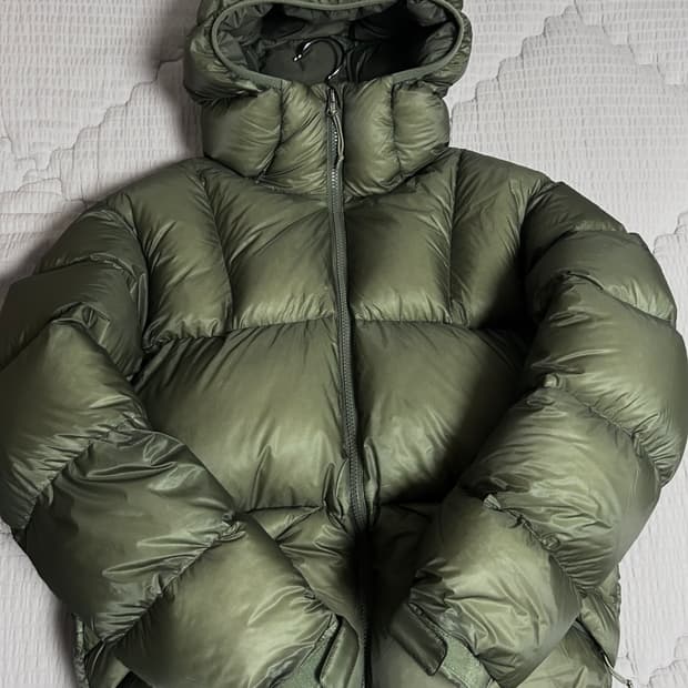 90) 블랙야크 스톤마스터 패딩 카키 세륨 미드웨이트 벤투스 살로몬