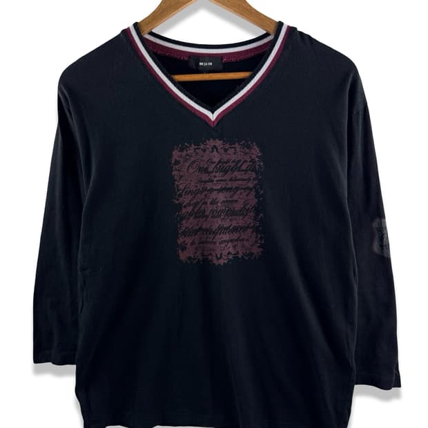 JPN Y2K 프린팅 롱슬리브2547