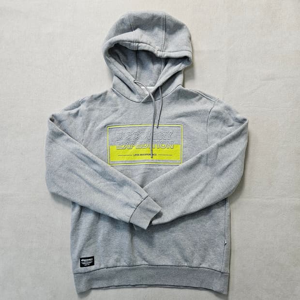 100 디스커버리 빅로고 후드티 0306Y