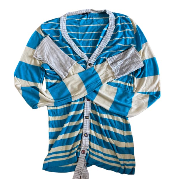 디젤 스트라이프 가디건