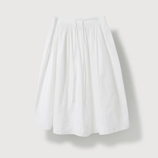 무드인사이드 우먼 럭스 플레어 스커트