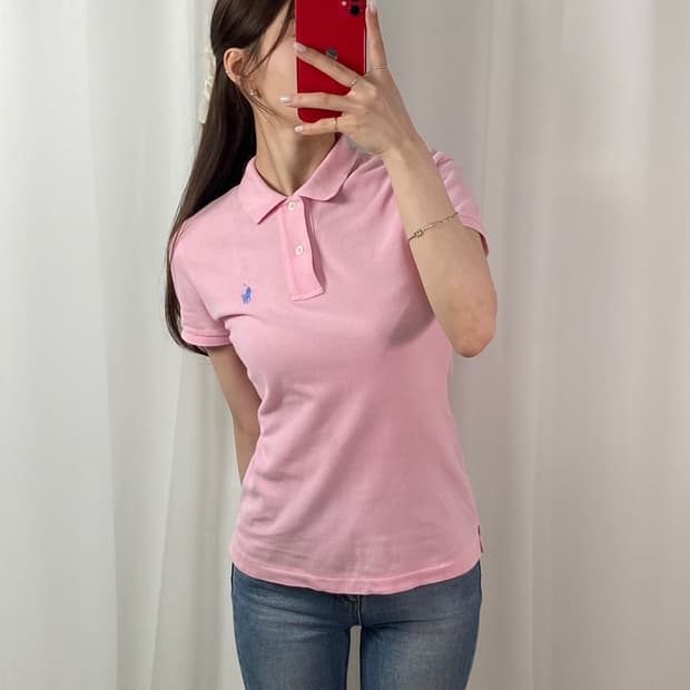 폴로 연핑크 PK