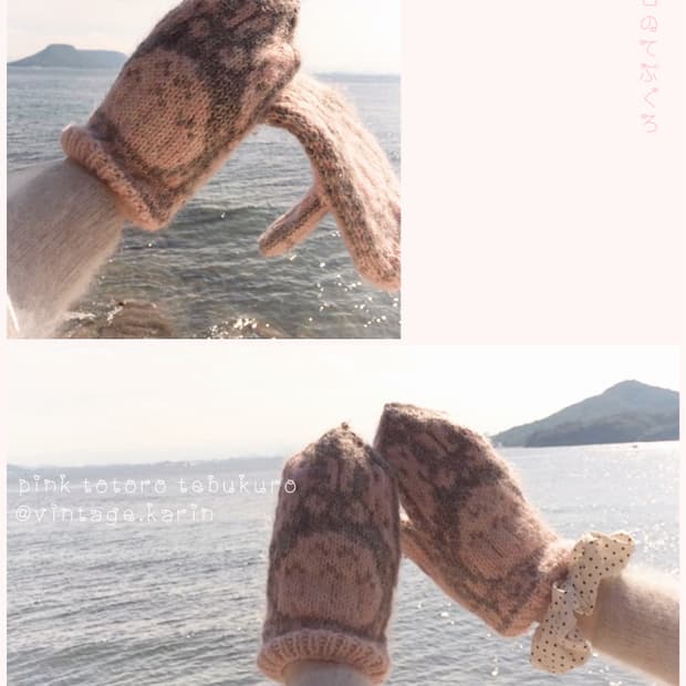 토토로 핸드메이드 장갑