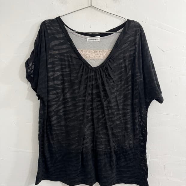 ethnic layered top