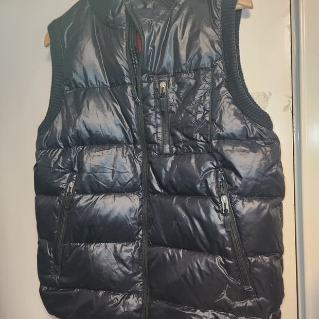 조던 덕다운 베스트 조끼 패딩 S