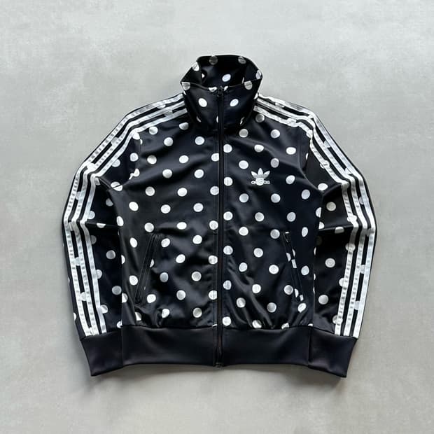 [S]아디다스 파이어버드 땡땡이 도트 트랙탑 져지