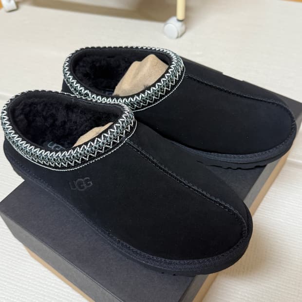 어그 타스만 블랙 ugg