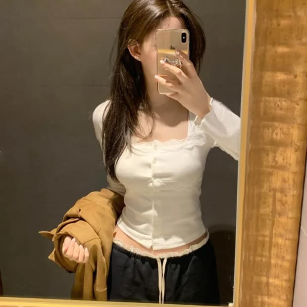 제니오 벨 레이스 가디건