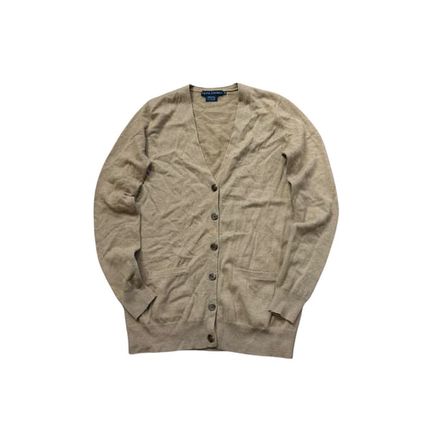 랄프로렌 베이지 가디건 