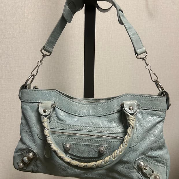 발렌시아가 클래식 모터 시티백 S (숄더, 토트가능)