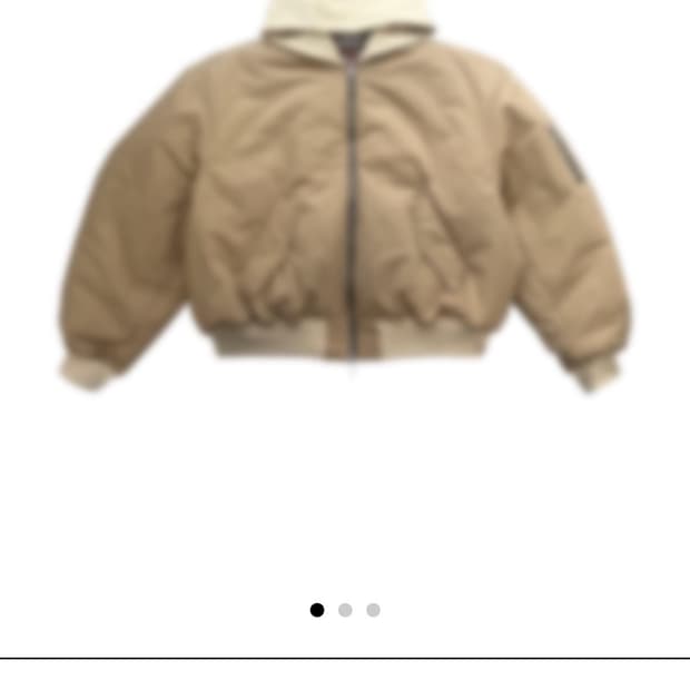 Gless 후드 봄버 베이지 012