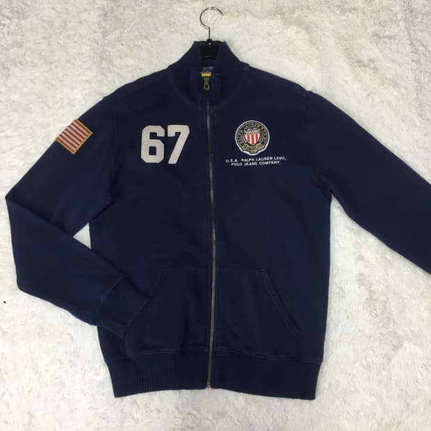 폴로 성조기 집업자켓 BB19