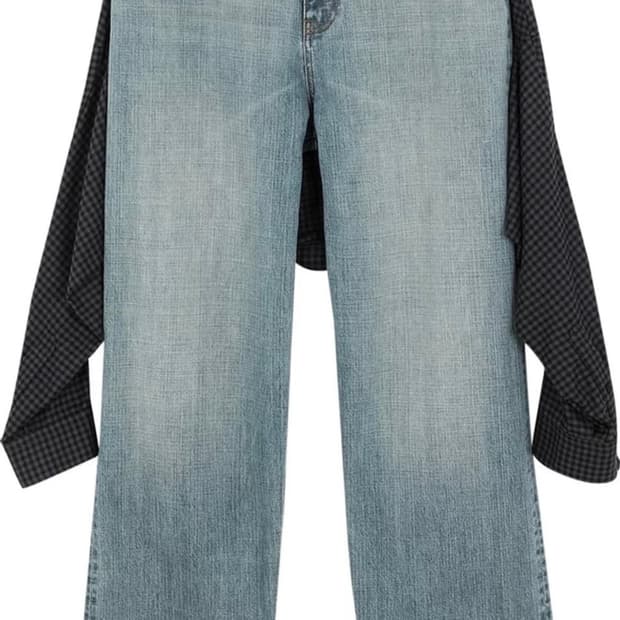 발렌시아가 하이브리드 셔츠진(M)