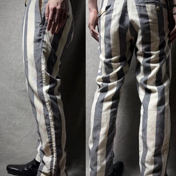 Archivio J.M. Ribot Stripe Trousers