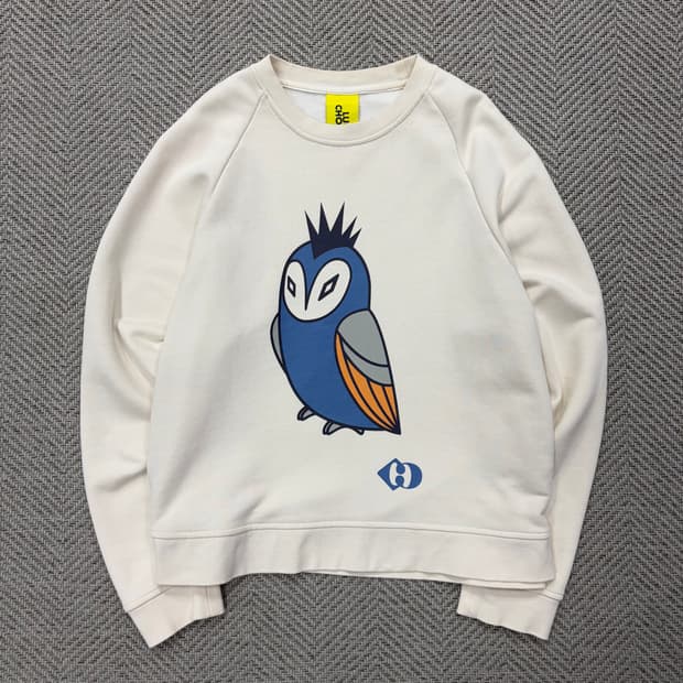  럭키슈에뜨 프린팅 맨투맨 v1437 