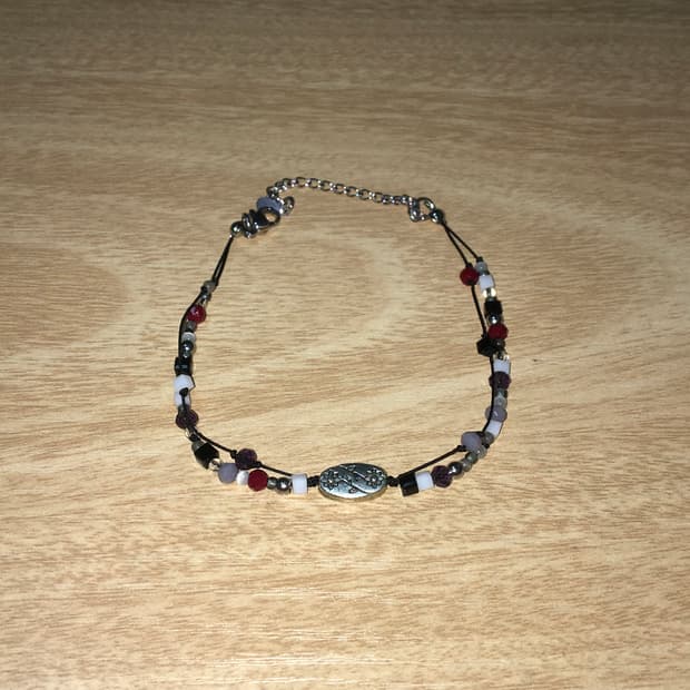 원석 비즈 팔찌