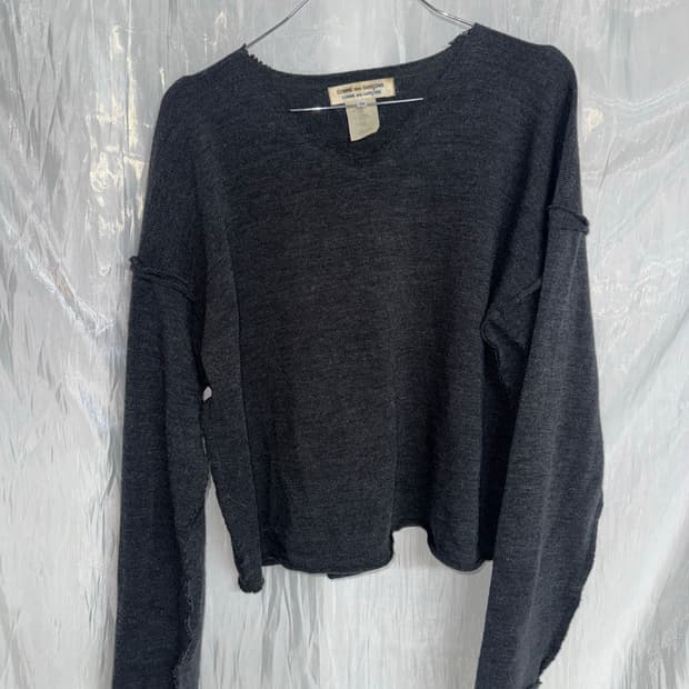 Comme des garcons crop knit