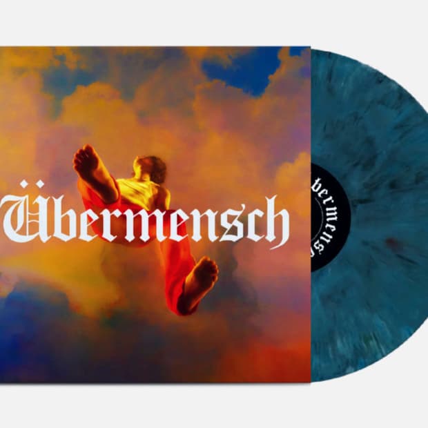 미개봉) 지드래곤lp 위버맨시 2장일괄 gd 홀로그램+일반 블랙반