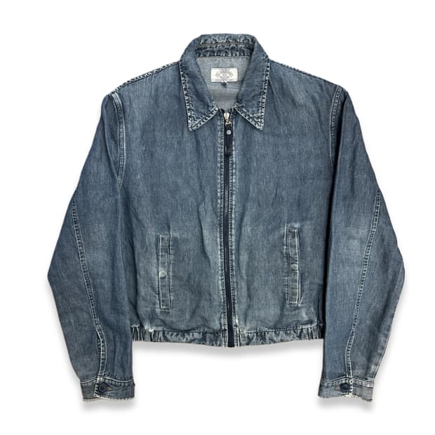 90s Armani Jeans 데님 집업 자켓 50