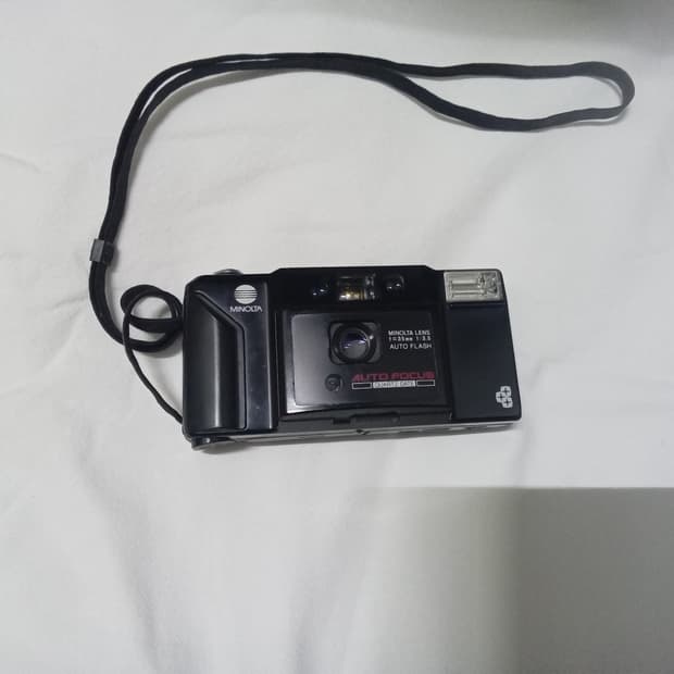 빈티지 삼성 미놀타af-e 필름 카메라