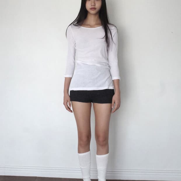 베이비랩 고와 니트 쇼츠 knit shorts 브리프