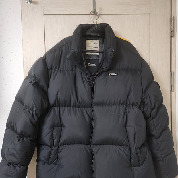 내셔널지오그래픽 레이만 숏기장 덕다운 점퍼 사이즈2XL