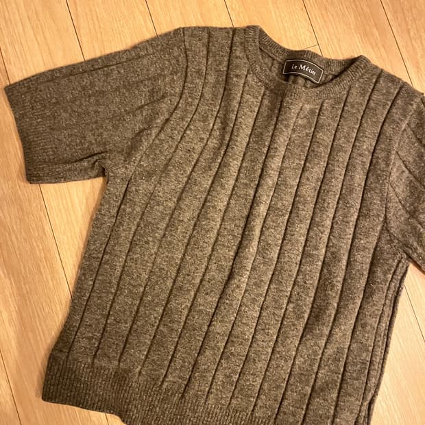 르메띠에 밍크 니트