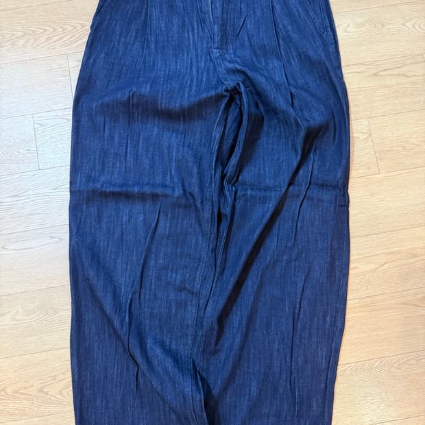 무신사 스탠다드 린넨 와이드 데님-30