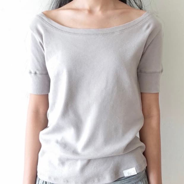 샵페어리 rib half top