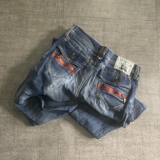 일본빈티지 Urban 핀터깔y2k 오리엔탈펑크 보헤미안웨스턴팬츠