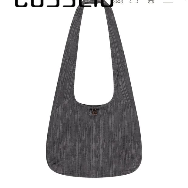 코이세이오 엠마 리버시블 크로스백 차콜