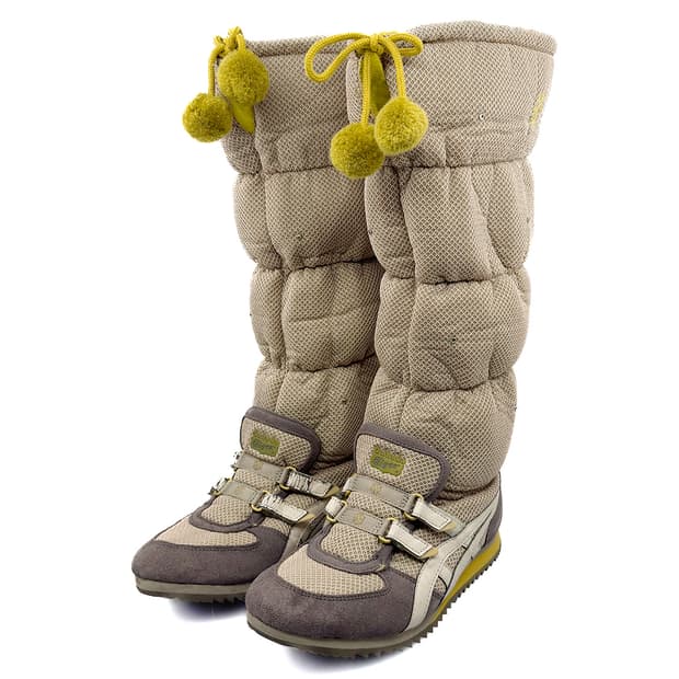 Onitsuka Tiger Fur Pompom Boots/ 24.5