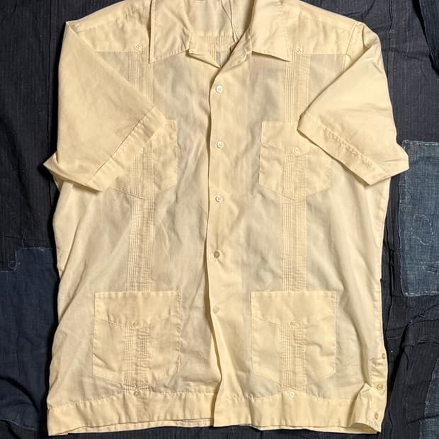 70-80's 로마니 구어야베라 셔츠 XL