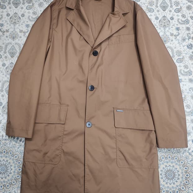 GEOSPRIT 이태리원단 Limonta 나일론 롱자켓