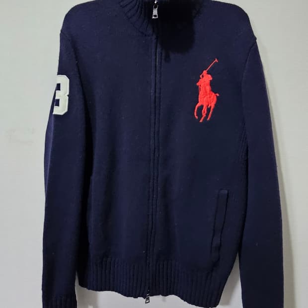 폴로 POLO 빅포니 니트집업 85 / XS